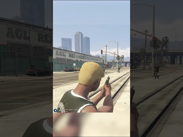 I Got In A SHOOTOUT With The COPS IN GTA RP 😳