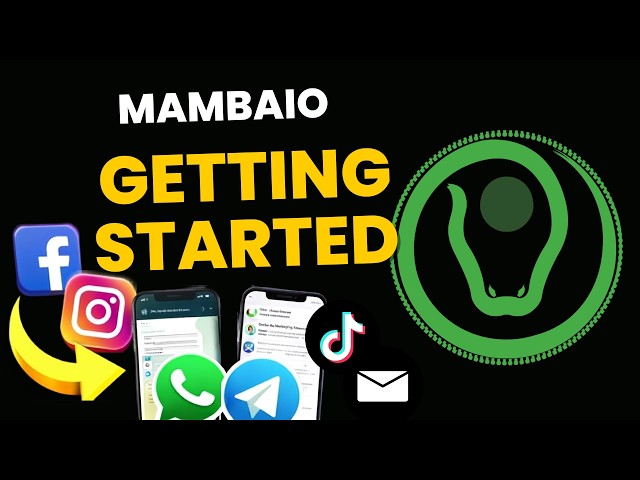 Getting started | MambaiO Official WhatsApp API Tutorial
