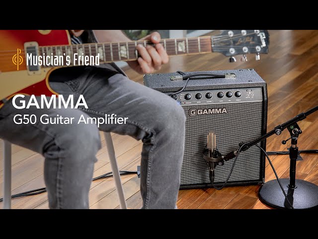 GAMMA G50 Guitar Amplifier Demo - All Playing, No Talking