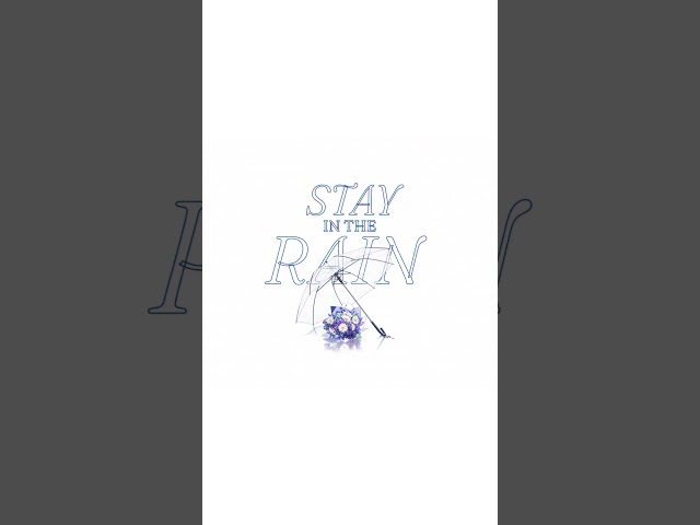 Feb.05.2026 Stay in the Rain Music Video drops in 2 days Feb.07 22:00 JST #dear_u_san #stayintherain