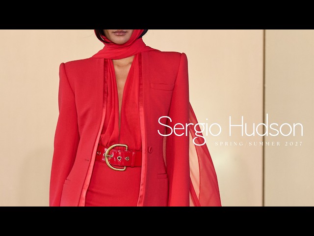 Sergio Hudson Spring/Summer 2027 RTW Collection | @nyfwcollections