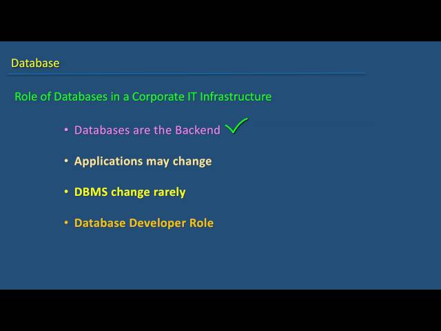 Oracle SQL Tutorial - 01 -  Introduction