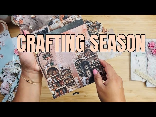 Getting ready to craft all day 🤭 subscription box previews 💕