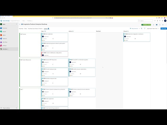 Portfolio++ Pro - Portfolio Kanban Version 2