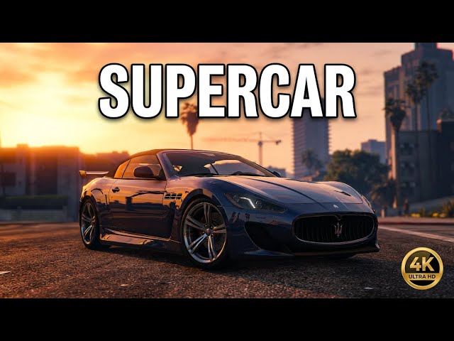 DRIVING SUPERCAR IN GTA 5 (no commentary ) | PS5 GAMEPLAY