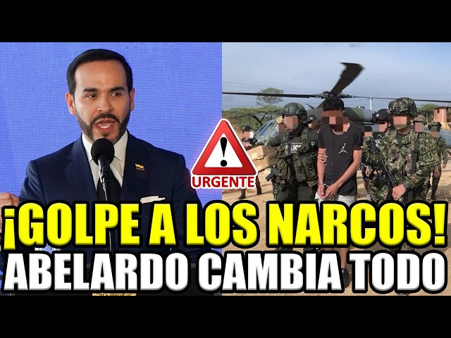 🚨URGENT: ABELARDO THREATENED THE DRUG TRAFFICKERS IN COLOMBIA AND MADE AN ANNOUNCEMENT THAT CHANG...