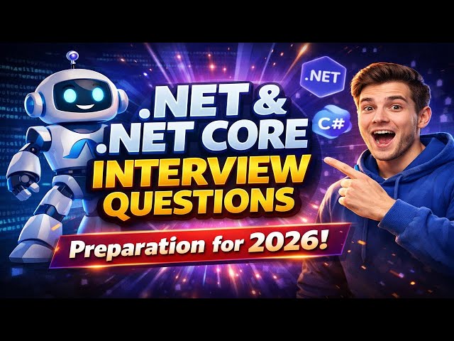 Top 20 Most Important .NET Core (.NET 8) Interview Questions - 2026 ❓🚀