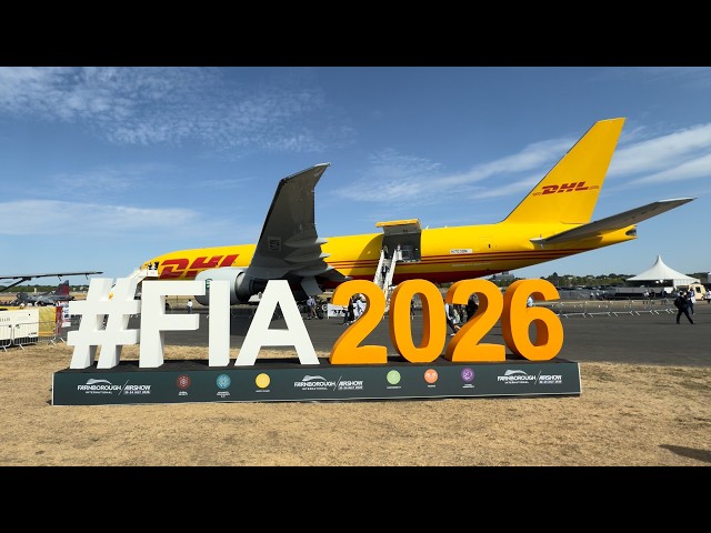 Farnborough Air Show 2026 - Static Display and Exhibition Hall Highlights