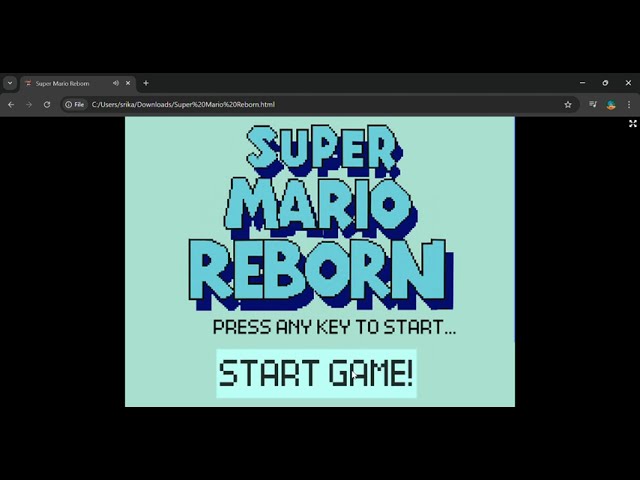 Final CS50 Project: Super Mario Reborn