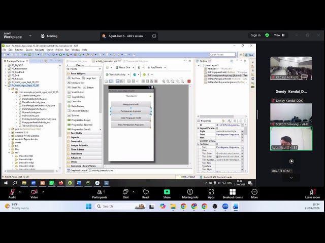 Building a Mobile Programming Project Part 2: Creating a Menu