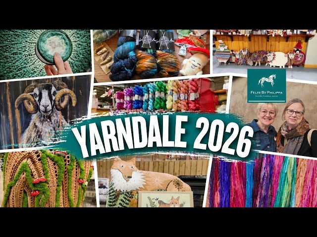 🐏YARNDALE!🧶✨ Exploring the most BEAUTIFUL yarn show PLUS a visit to Haworth and Skipton🍂🥬🍄