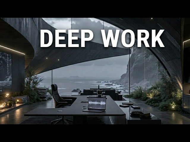 Deep Work Ocean View - Focus Music for Intense Concentration & Peak Productivity