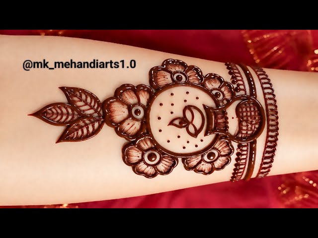 करवा चौथ मेहंदी डिजाइन 2026 ♥️🫶 | easy mehndi design | simple mehndi design| mehndi design | #mehndi