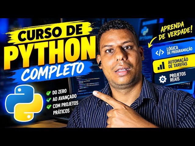 CURSO DE PYTHON PARA INICIANTES!