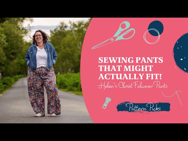 Sewing jeans that fit my bum!