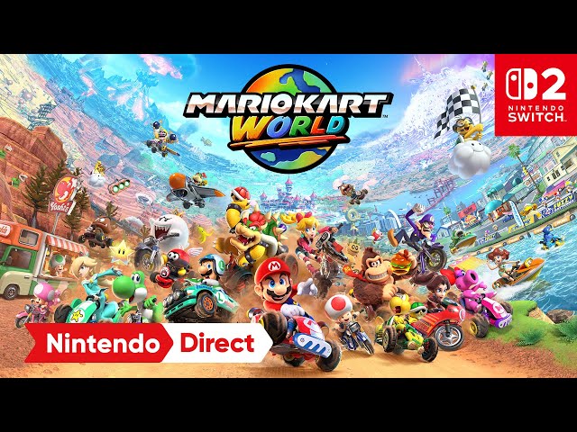 Mario Kart World – Announcement Trailer (Nintendo Switch 2)