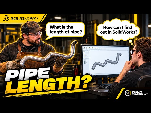 How to Measure Pipe Length for Bending in SOLIDWORKS with Fit Spline Tool