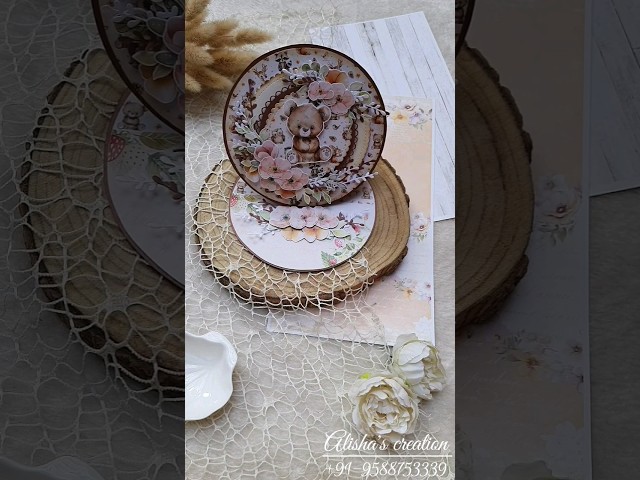 Envelope Card || Baby Envelope || Easel Card || Baby Card🌸🤎 #babyenvelope #envelope #cards