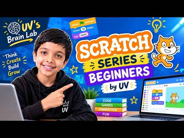 Scratch3 Intro screen layout #scratch3 #ScratchForBeginners #codingforbeginners #scratchprogramming