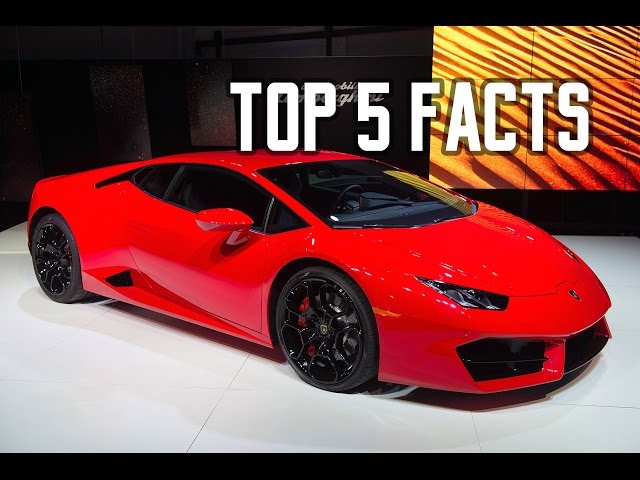 5 Main Facts About Lamborghini Huracán LP 580-2 (CAR NEWS)