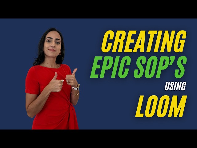 How to Easily Create SOPs with Loom AI (Video + Screenshot Instructions)