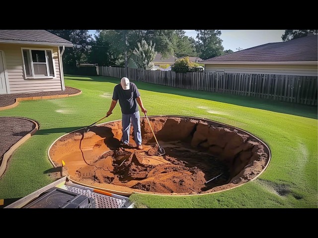 Man Transforms His Backyard with DIY and Saves Over $70,000 | Start to Finish by @DesignsbyDonnie