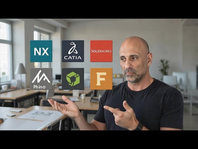 What's the BEST CAD System? NX vs CATIA vs Rhino vs SolidWorks - Honest Review 🛠️