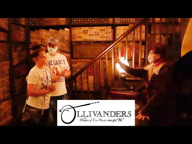 GETTING OUR WANDS AT OLLIVANDERS WAND SHOP