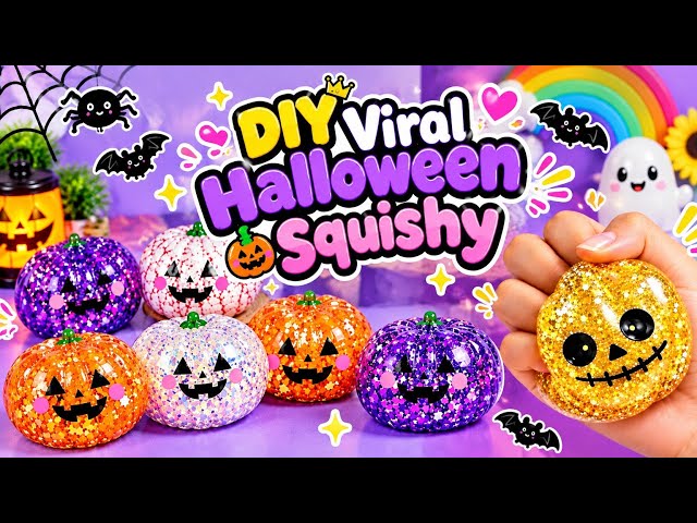 How to Make Viral Halloween Squishy 😱 / DIY Squishy Tutorial | Easy & Satisfying