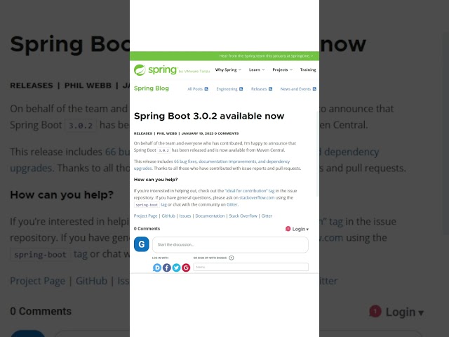 Spring Boot 3 Tutorial - Spring Boot 3.0.2 is available now.