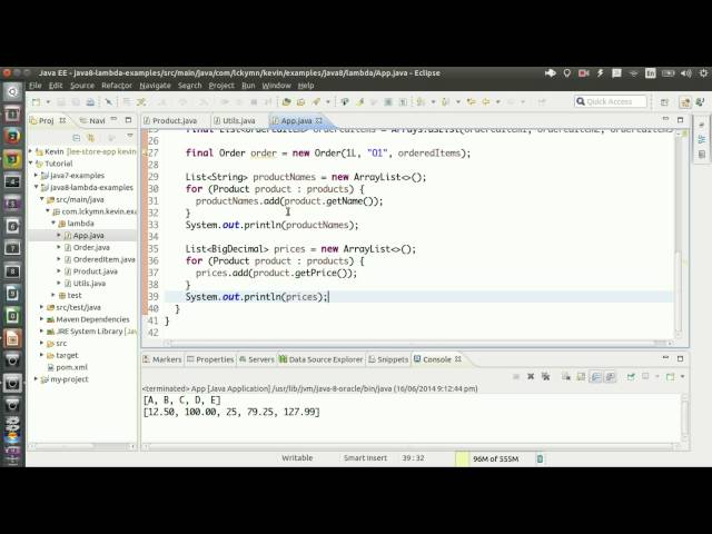Java 8 Lambda Expressions, Method References and Default Methods 1 / 9