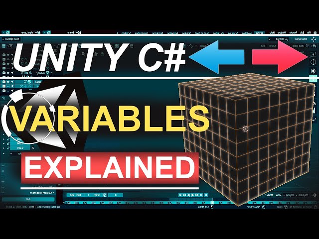 Unity C# Variables Explained (For 3D Artists!)