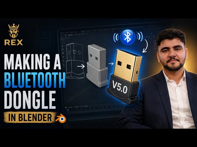 You’re Doing It Wrong “Don’t Model a USB Dongle Like This… (Blender Tutorial)