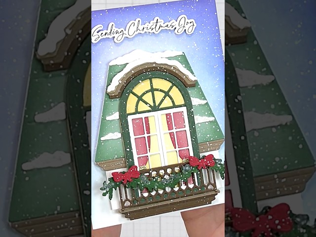 Making A DIY Christmas Card!