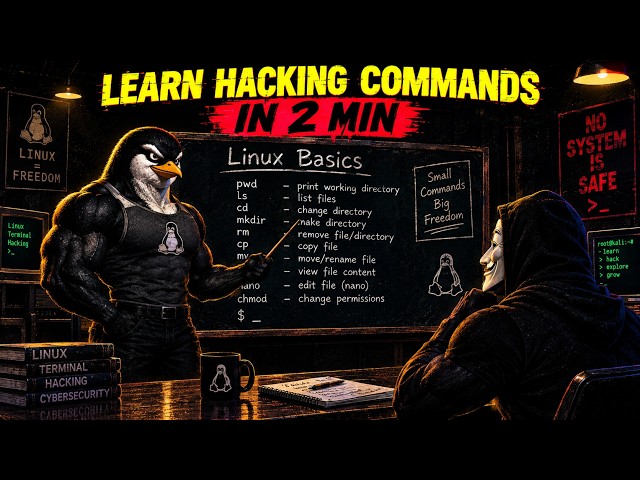 Linux Commands you NEED to know (in 2 minutes)