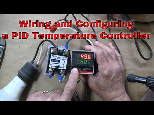 How to Wire and Configure a PID Temperature Controller - Cerakote Oven