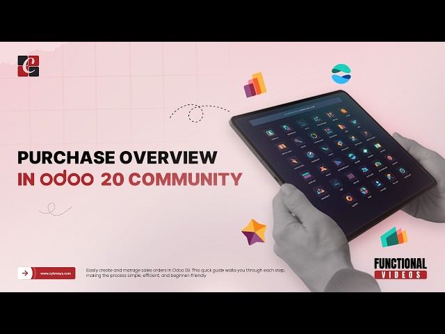 Odoo 20: Purchase Overview | Community Edition | Odoo 20 Features | Odoo 20 Functional Tutorials