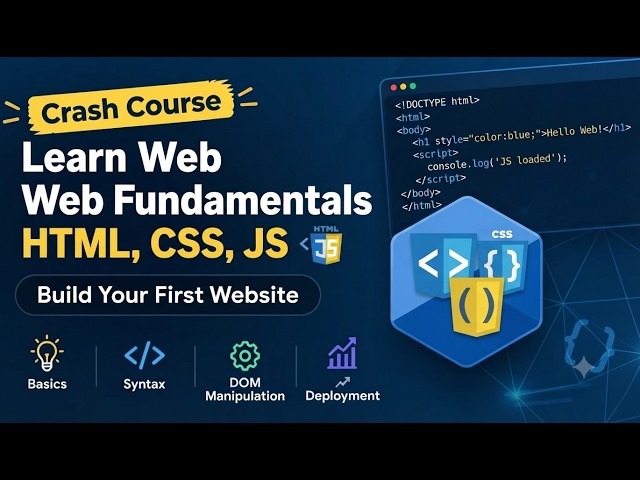Web Fundamentals: How the Web Works from Browser to Server