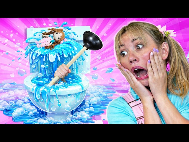 My Toys Clogged My Potty! | Bumble Bree Remix