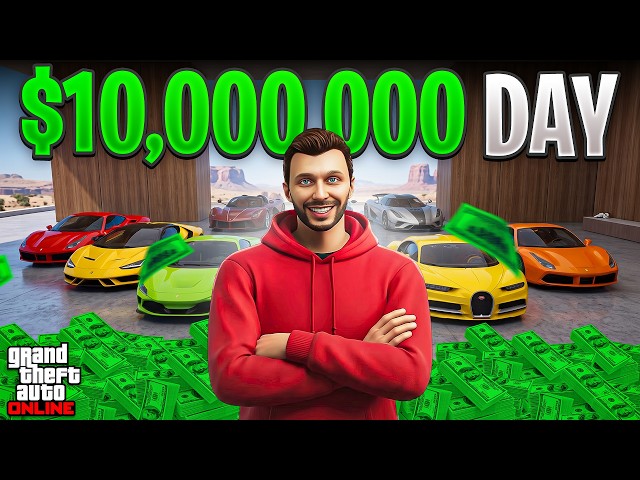How to Make $10,000,000 PER DAY As A New Player In GTA Online