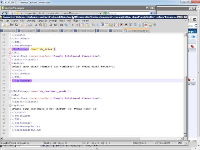 Implementing OBIEE Write Back - OBIEE Online Training Tutorial