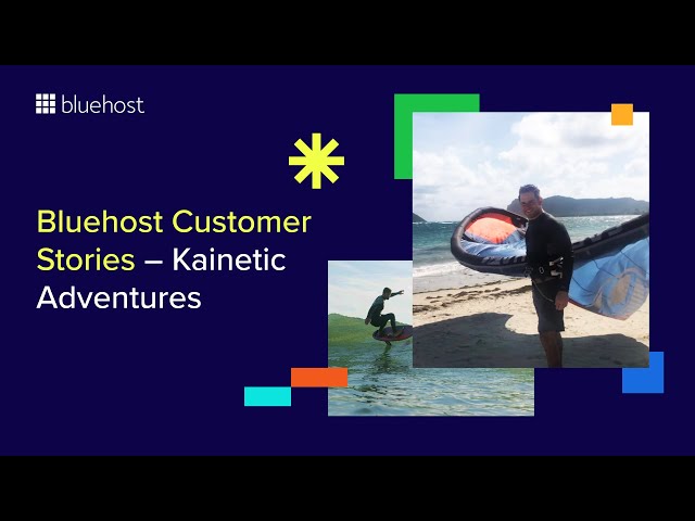 From Finance to Kiteboarding Royalty: How Kainetic Adventures’ Bluehost Site Made It Possible