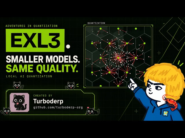 EXL3 Explained: Smaller Local Models, Less Quality Loss