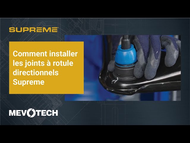 How To Install: Supreme Directional Ball Joint_French