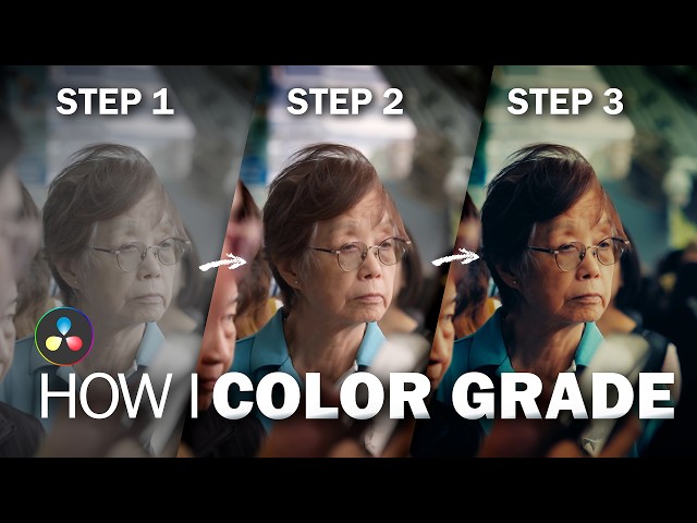How to Color Grade in DaVinci Resolve for BEGINNERS! (FREE Practice Footage + My Personal Tips!)