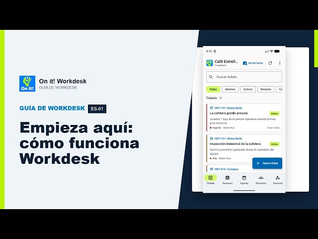 Empieza aquí: cómo funciona Workdesk