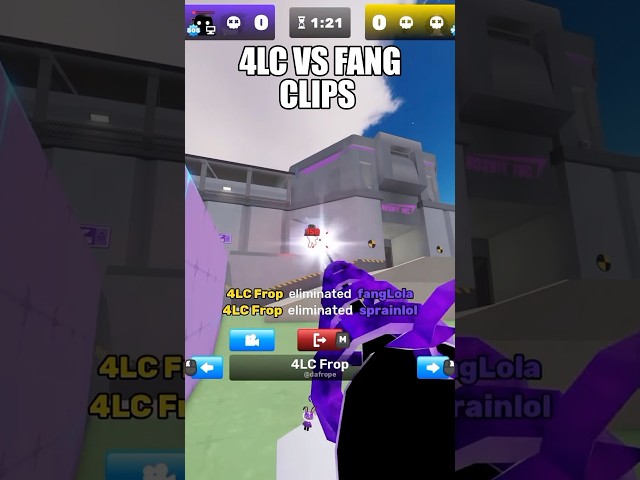 🔥4LC Vs Fang Clan War🔥 #roblox #robloxpvp #robloxrivals #gaming