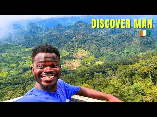 CÔTE D’IVOIRE 🇨🇮 MAN : la ville la plus luxueuse en nature et en forêt ?