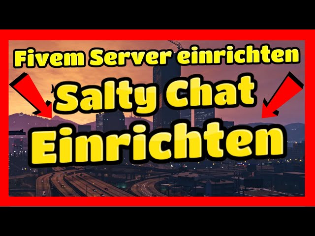 Fivem Server einrichten # 114 // Saltychat + Handy Richtig Installieren & einrichten Tutorial