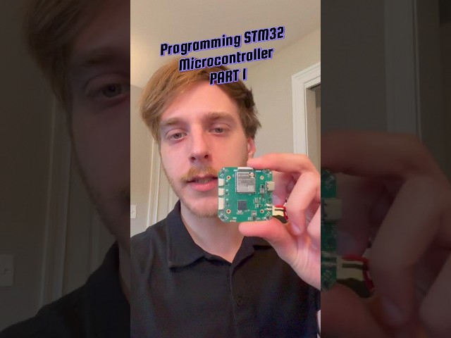How to program an STM32 microprocessor. #stm32 #drone #dronetechnology #buildwhatfliesnext